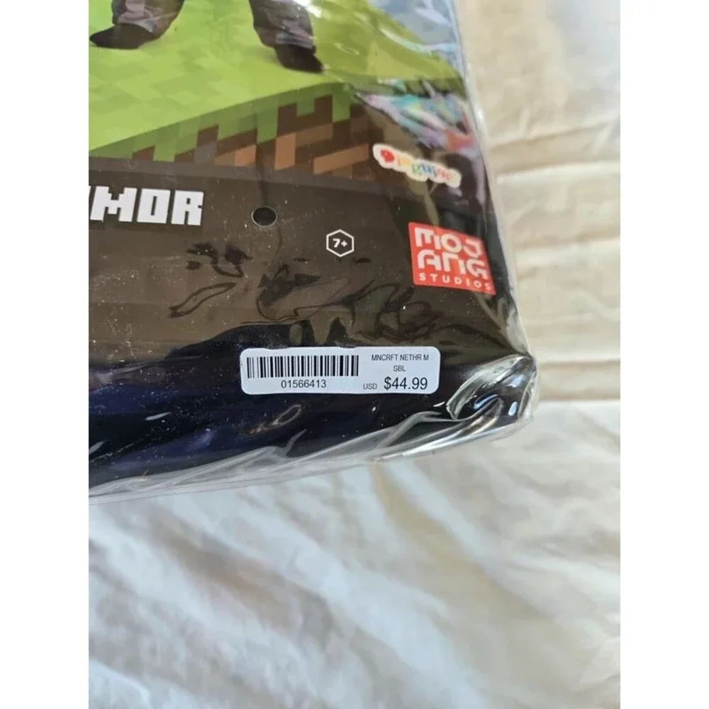 Minecraft Netherite Armor costume bundle with sword